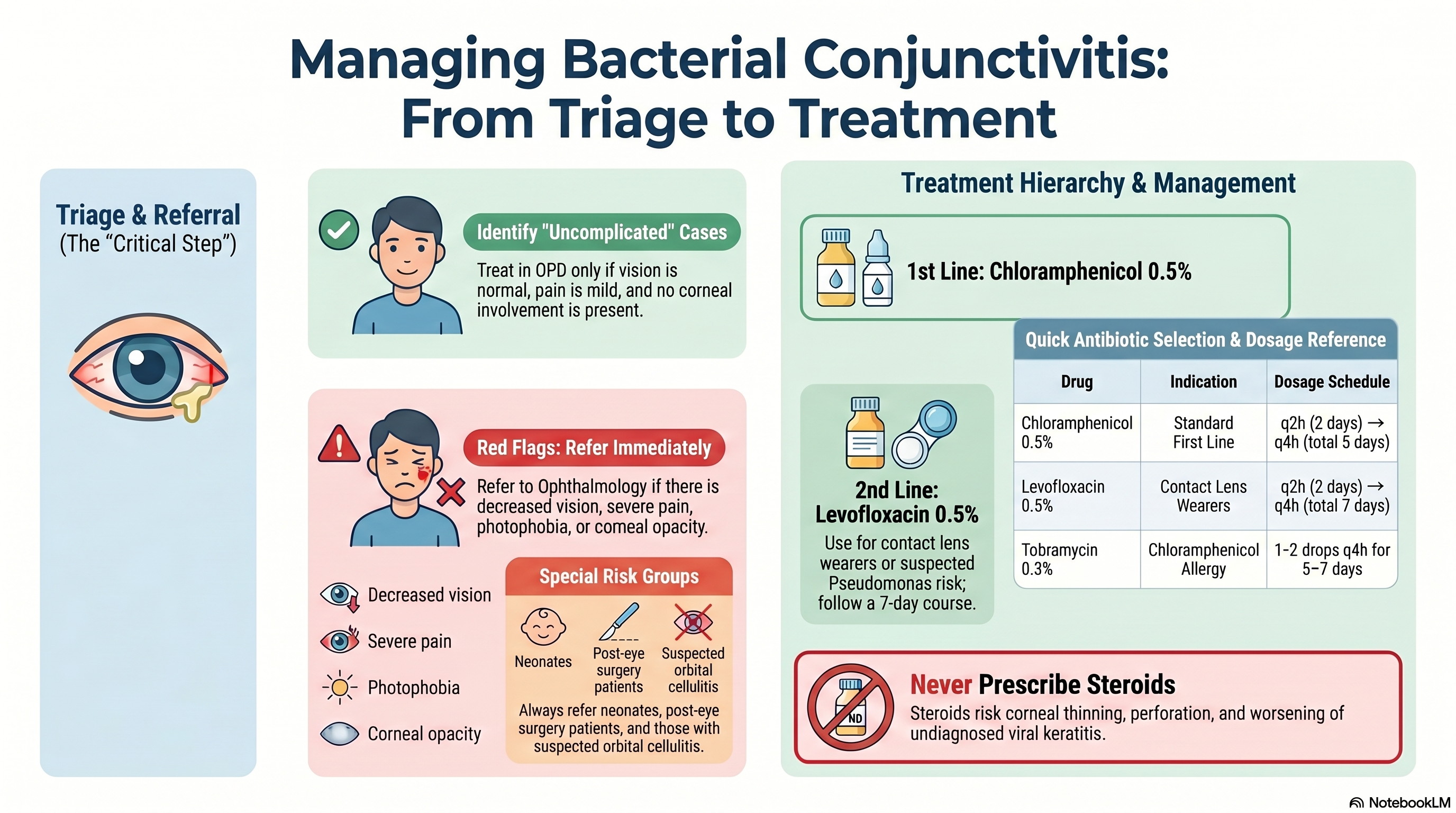 Acute Bacterial Conjunctivitis: Clinical Approach and Treatment Guide