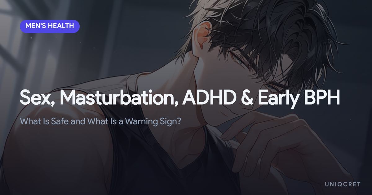 Sex, Masturbation, ADHD, and Early BPH: What Is Safe and What Is a Warning Sign?